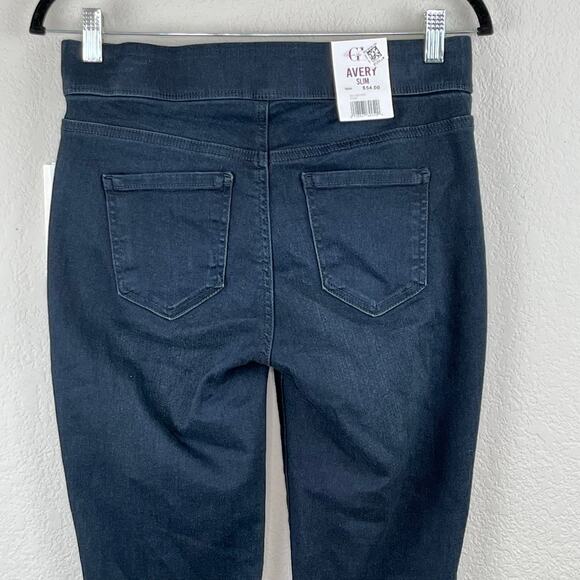 Gloria Vanderbilt Avery Pull-On Slim Fit Stretch Dark Denim Jegging Jeans 4 NWT - Picture 9 of 15
